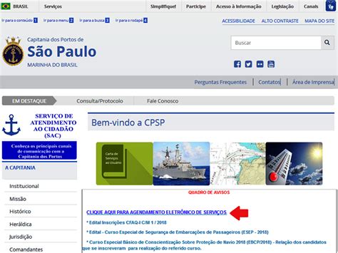 agendamento eletrônico marinha.